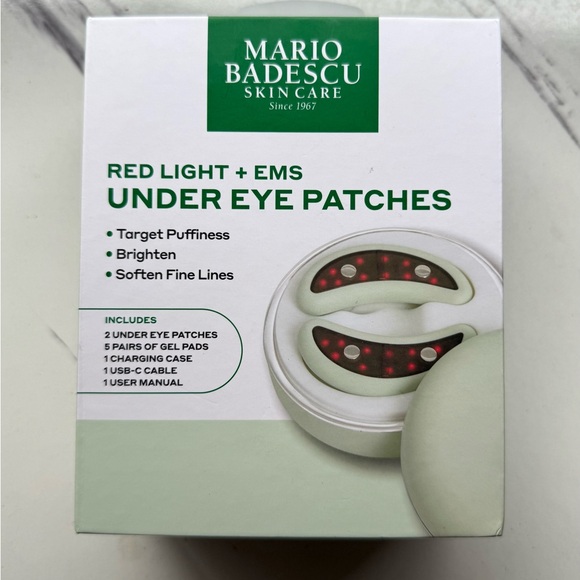 Mario Badescu Red Light EMS Under Eye Patches